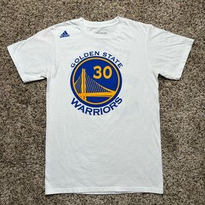 Adidas Mens Size Small Golden State Warriors Stephen Curry T-Shirt